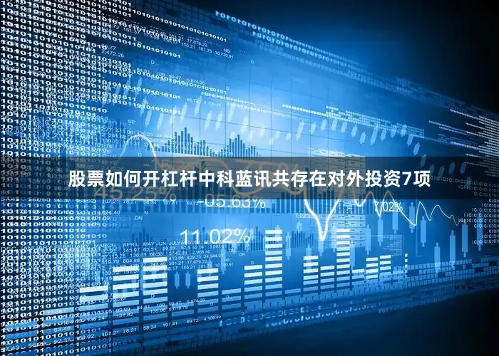 股票如何开杠杆中科蓝讯共存在对外投资7项