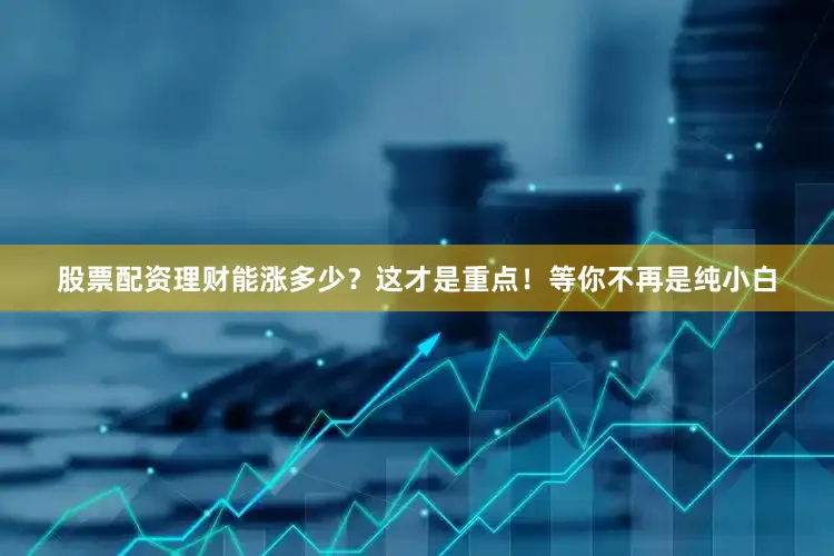 股票配资理财能涨多少？这才是重点！等你不再是纯小白
